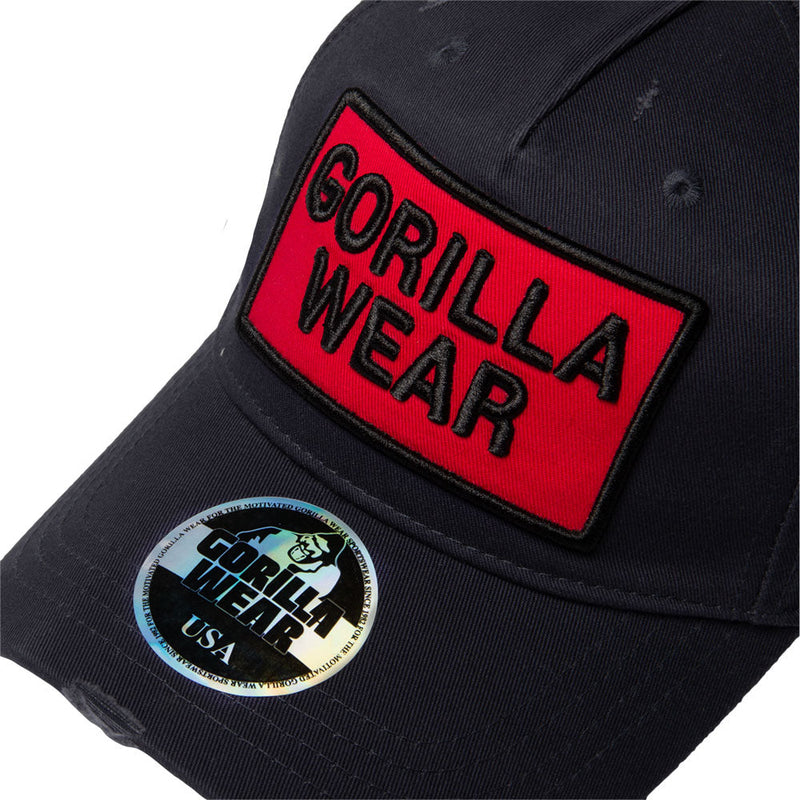 Load image into Gallery viewer, Harrison Cap - Black/Red
