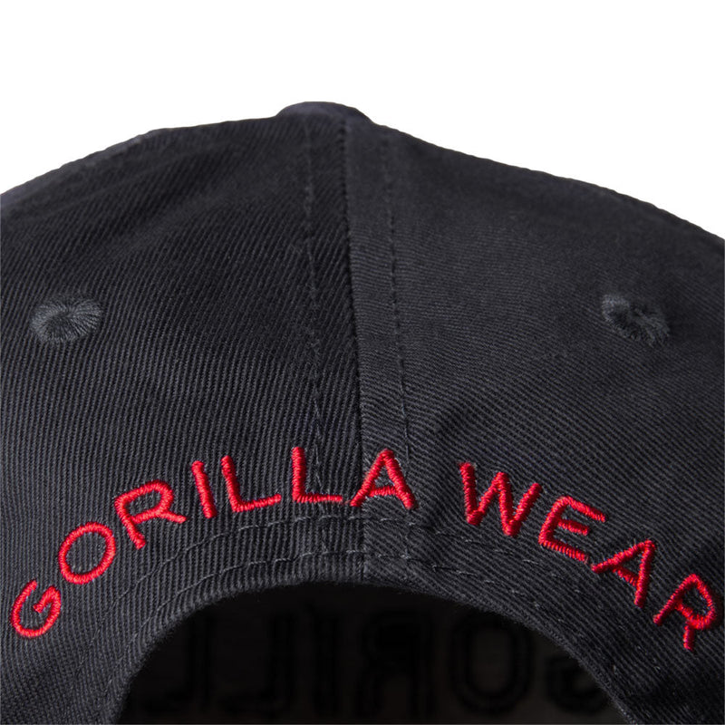 Load image into Gallery viewer, Harrison Cap - Black/Red
