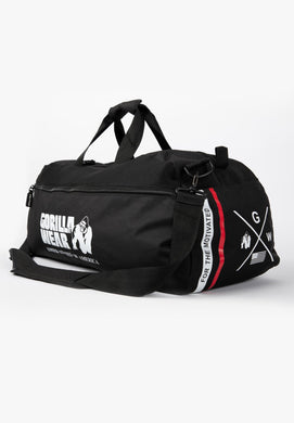 Gorilla Wear - Norris Hybrid Gym Bag/Backpack - Black