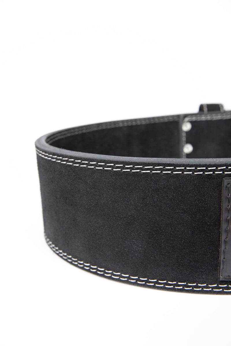 Load image into Gallery viewer, GW 4-inch Leather Lifting Belt - Black
