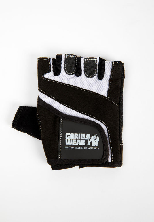 Women's Fitness Gloves - Black/White
