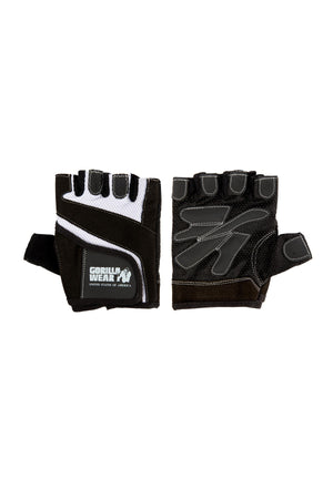 Gorilla Wear - Women's Fitness Gloves - Black/White