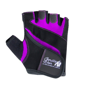 Gorilla Wear - Women's Fitness Gloves - Black/Purple