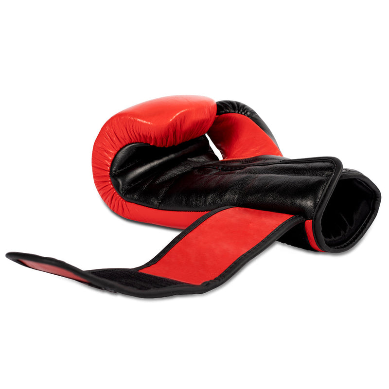 Load image into Gallery viewer, Ashton Pro Boxing Gloves - Red/Black
