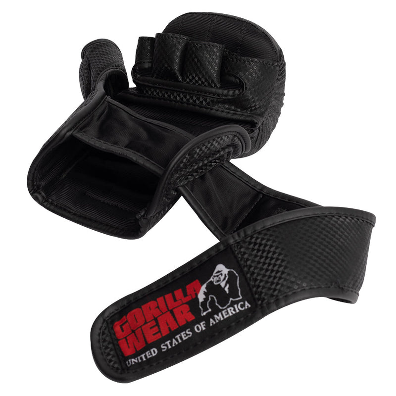 Load image into Gallery viewer, Gorilla Wear - ely mma sparring gloves - black/white
