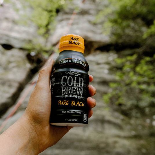 Java House - Cold Brew 8oz Bottles - Pure Black