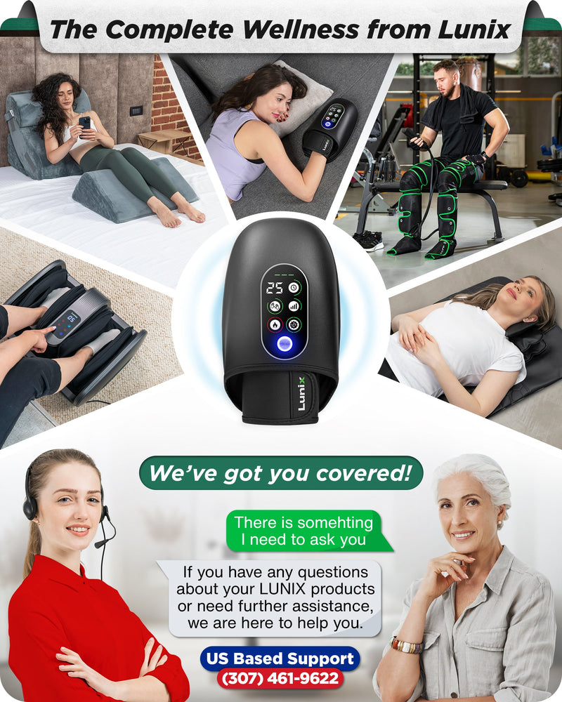 Load image into Gallery viewer, Lunix - LX31 Rolling Hand Massager Charcoal Black

