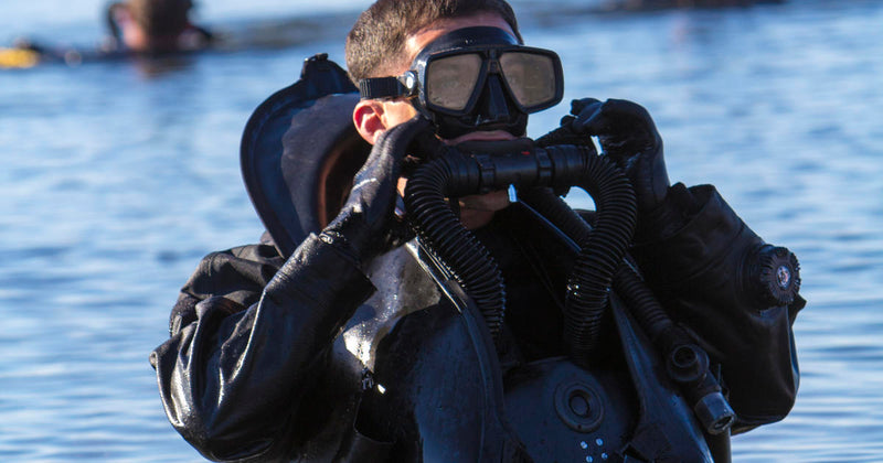 Load image into Gallery viewer, Ataclete - Ataclete Low-Volume BUDS Twin Lens Dive Mask &amp; Snorkel Combo
