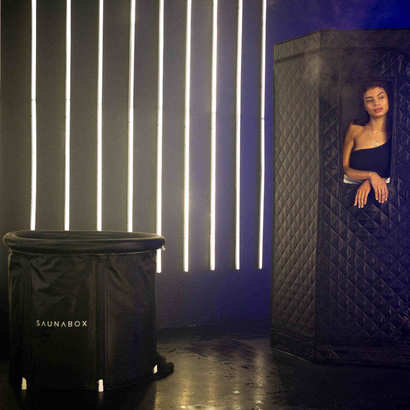 Load image into Gallery viewer, Saunabox - PlungeBox CORE: Portable Cold Tub - Cold Plunge
