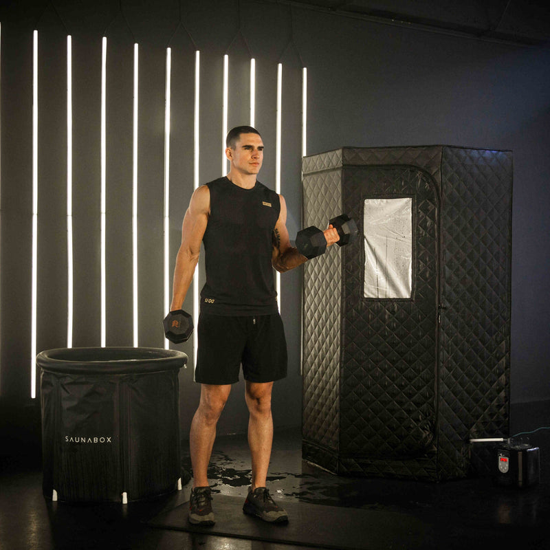 Load image into Gallery viewer, Saunabox - PlungeBox CORE: Portable Cold Tub - Cold Plunge
