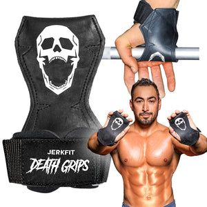 JerkFit - Death Grips Premium Heavy Lifting Straps