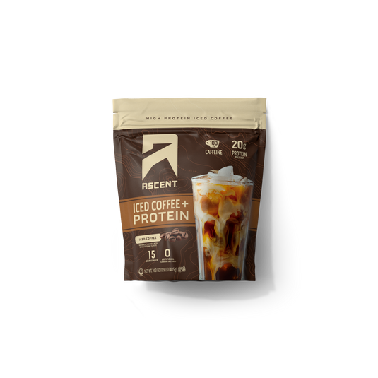 Ascent Iced Coffee + Protein bag