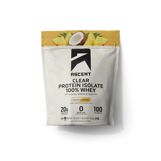 Ascent Clear Whey Isolate bag