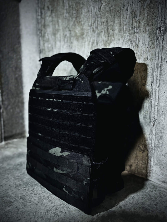 Ataclete - Ataclete Zero Dark Camo Weight Vest/Plate Carrier
