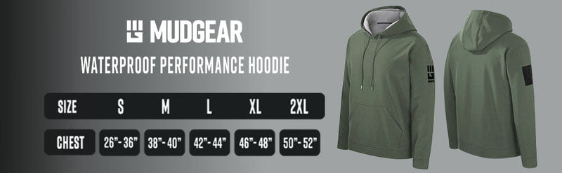 Load image into Gallery viewer, MudGear - All-Weather Warrior Hoodie (Olive Drab Green)
