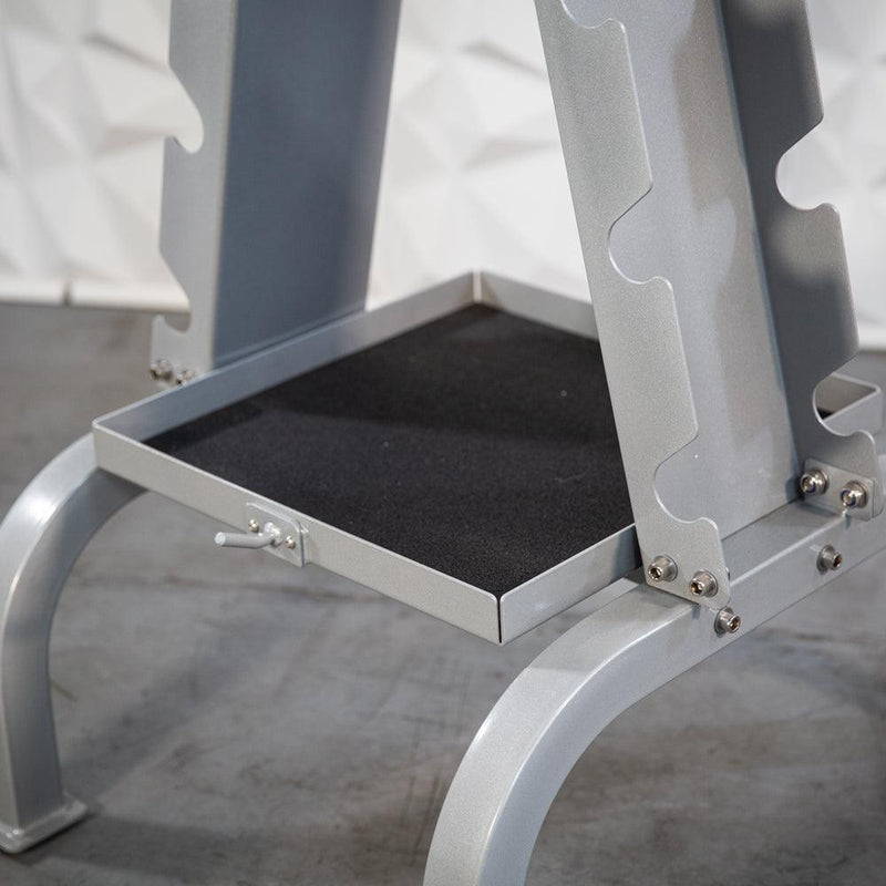 Load image into Gallery viewer, Muscle D Fitness - Accessory Rack - Sturdy Cable Attachment Storage (Rack Only)

