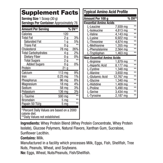 Prolab Nutrition - Advanced Essential Whey 5LB