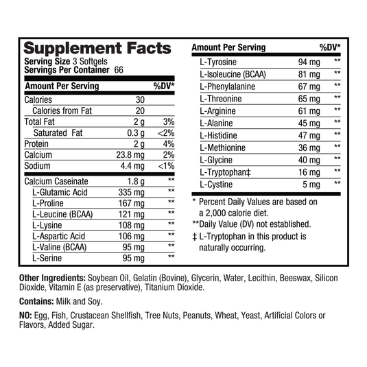 Prolab Nutrition - Amino Gel Caps (200 Count)