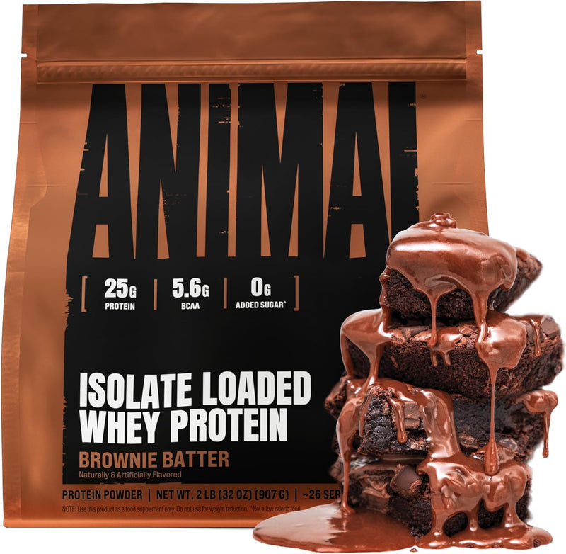 Load image into Gallery viewer, Animal Whey - Iso Whey Protein Blend - Brownie Batter / 2lb
