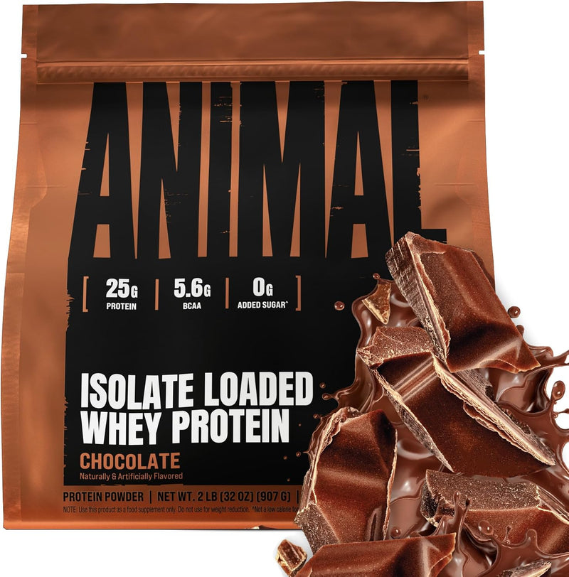Load image into Gallery viewer, Animal Whey - Iso Whey Protein Blend - Choclate / 2lb
