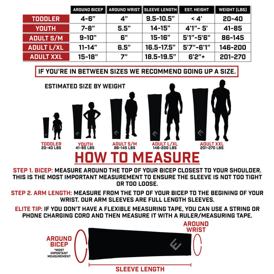 Elite Athletic Gear - Leader of the pack arm sleeve