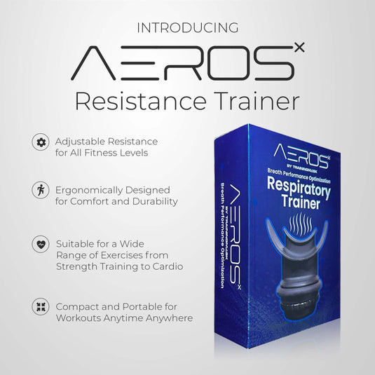 Training Mask - AEROSx Lung Trainer (Respiratory Resistance Device)