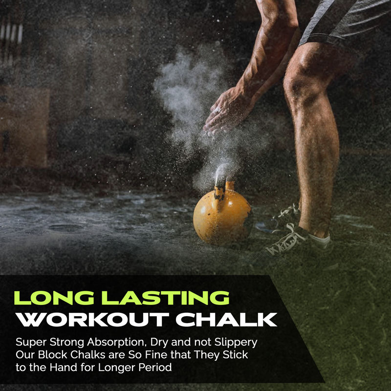 Load image into Gallery viewer, Premium Magnesium Block Chalk – Lab‑tested. Rugged. Ready for real workouts.
