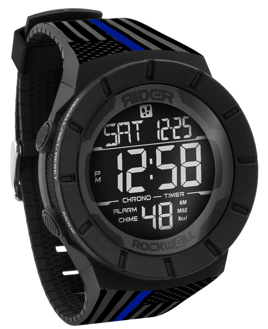 Rockwell Time - Coliseum Fit™ Assault - Police Edition (Phantom Black) Watch