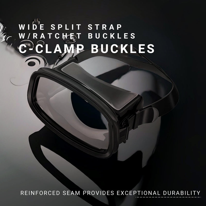 Load image into Gallery viewer, Ataclete - Ataclete Bermuda High-Volume, Pararescue Dive Mask
