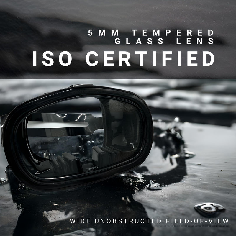 Load image into Gallery viewer, Ataclete - Bermuda Spec War Dive Mask and Snorkel Combo
