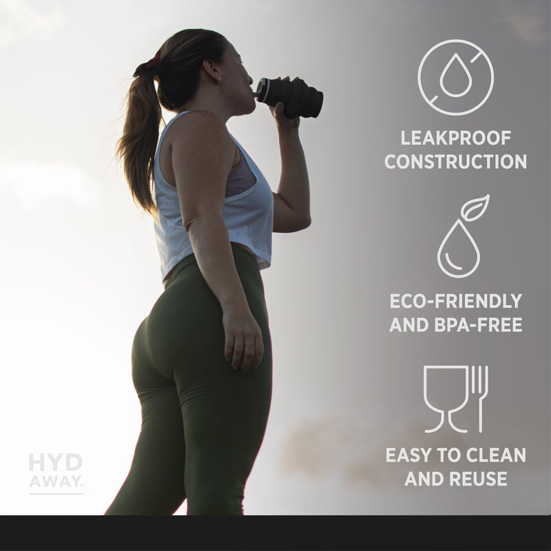 Load image into Gallery viewer, Hydaway - Collapsible Water Bottle | 17oz
