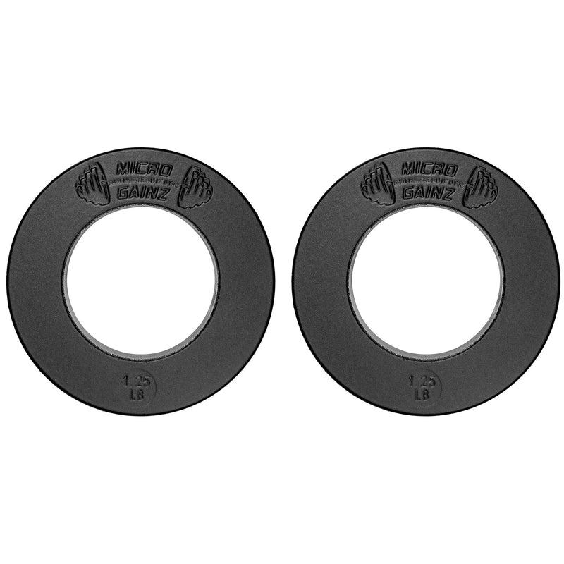 Load image into Gallery viewer, Micro Gainz - Olympic Size Fractional Weight Plates Pair of 1.25LB Plates
