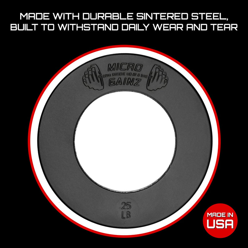 Load image into Gallery viewer, Micro Gainz Olympic Size Fractional Weight Plates Pair of .25LB Plates
