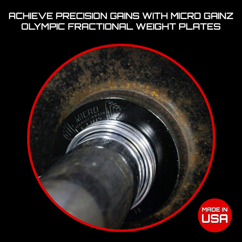 Load image into Gallery viewer, Micro Gainz Olympic Size Fractional Weight Plates Pair of .75LB Plates
