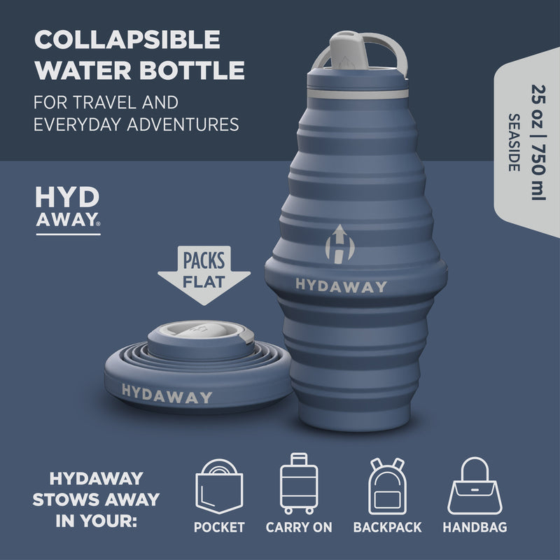 Load image into Gallery viewer, Hydaway - Collapsible Water Bottle | 25oz
