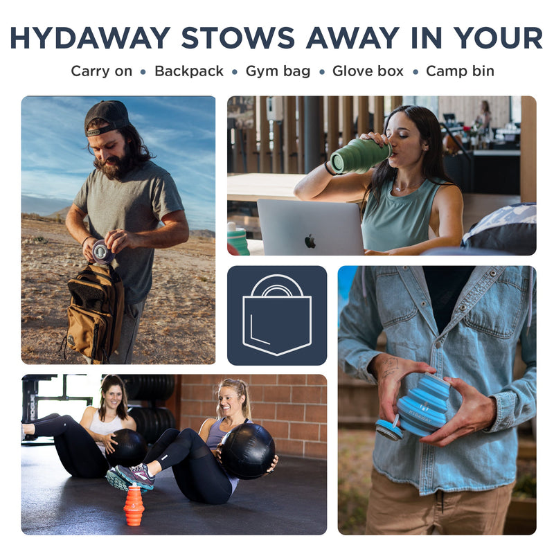 Load image into Gallery viewer, Hydaway - Collapsible Water Bottle | 25oz
