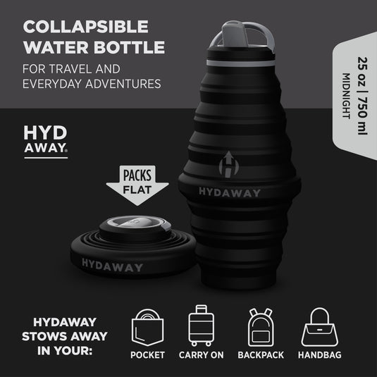 Hydaway - Collapsible Water Bottle | 25oz