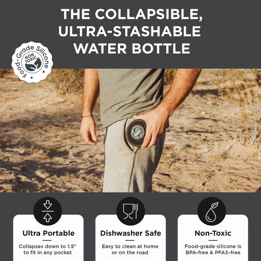 Hydaway - Collapsible Water Bottle | 25oz