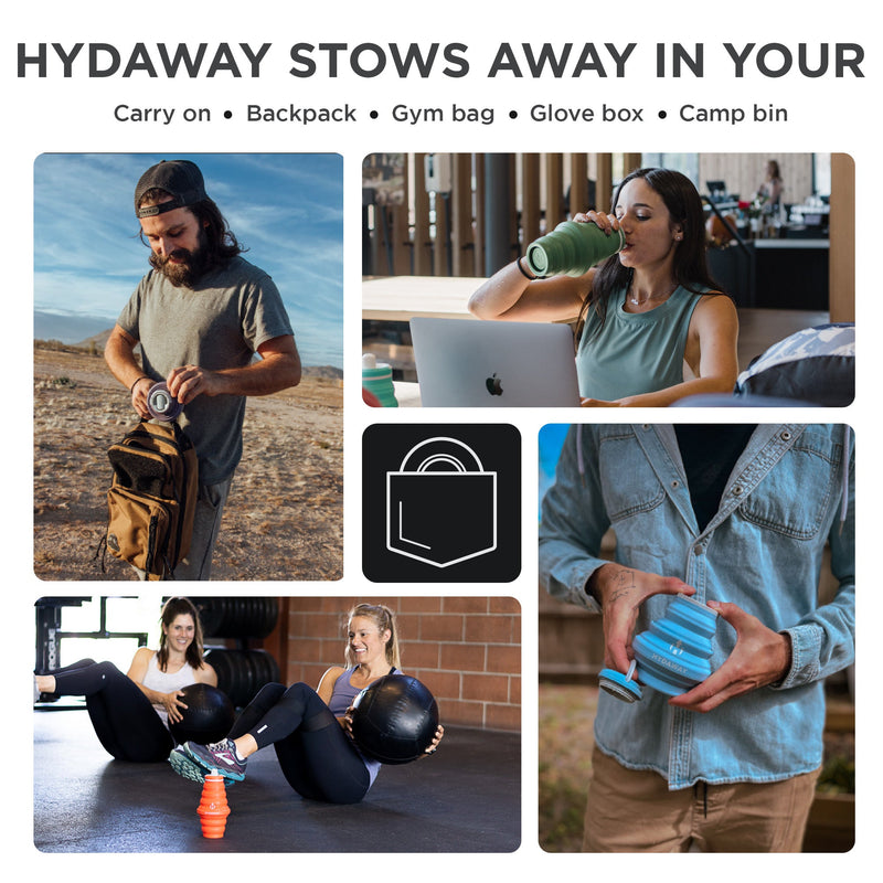 Load image into Gallery viewer, Hydaway - Collapsible Water Bottle | 25oz

