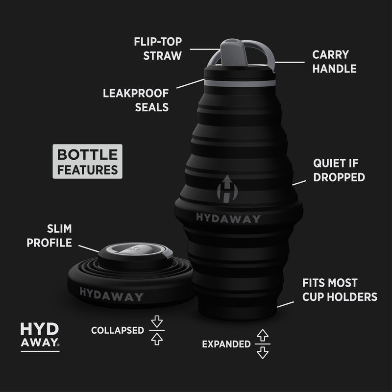 Load image into Gallery viewer, Hydaway - Collapsible Water Bottle | 25oz
