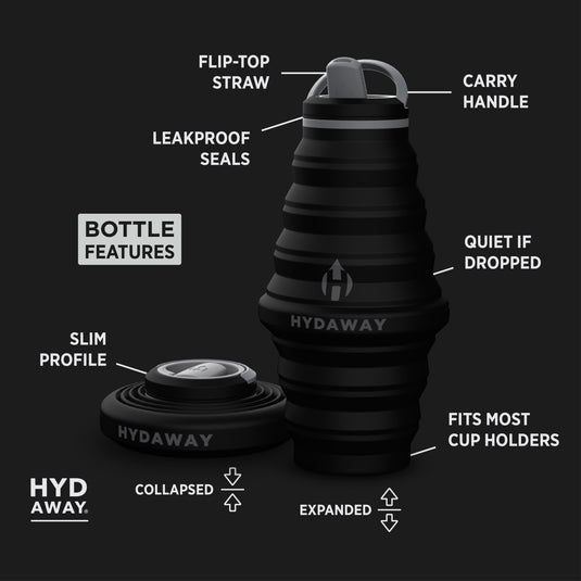 Hydaway - Collapsible Water Bottle | 25oz