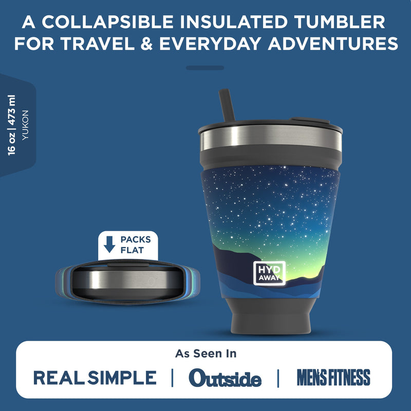 Load image into Gallery viewer, Hydaway - Collapsible Insulated Drink Tumbler
