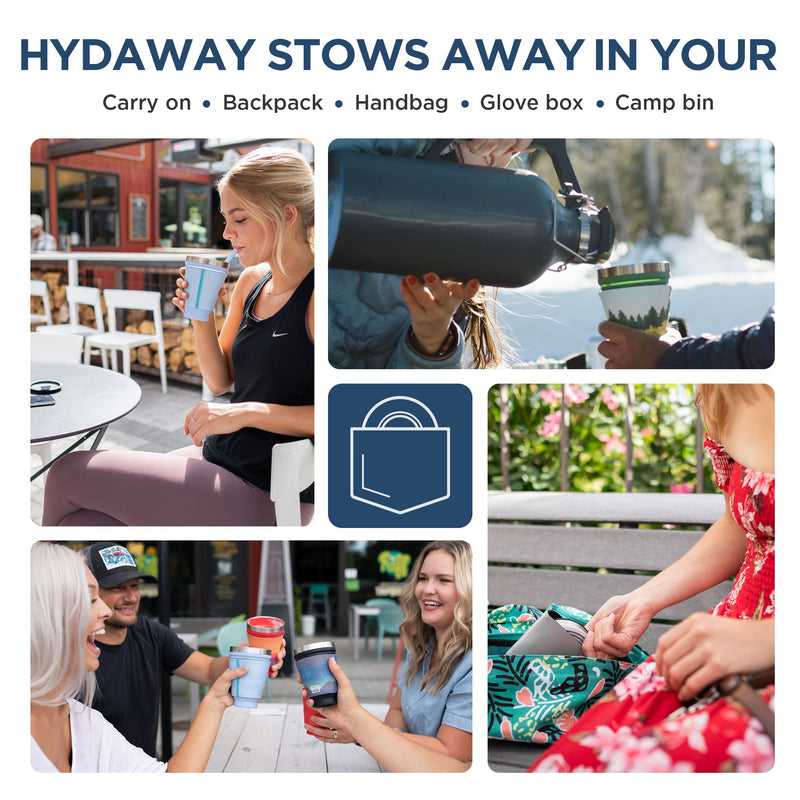 Load image into Gallery viewer, Hydaway - Collapsible Insulated Drink Tumbler
