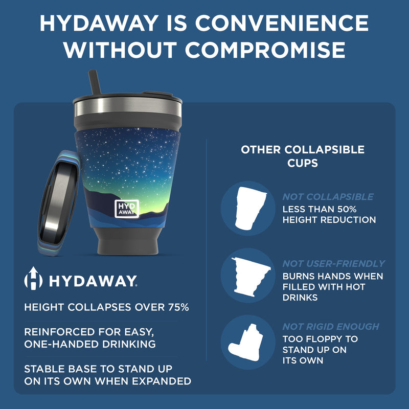 Load image into Gallery viewer, Hydaway - Collapsible Insulated Drink Tumbler
