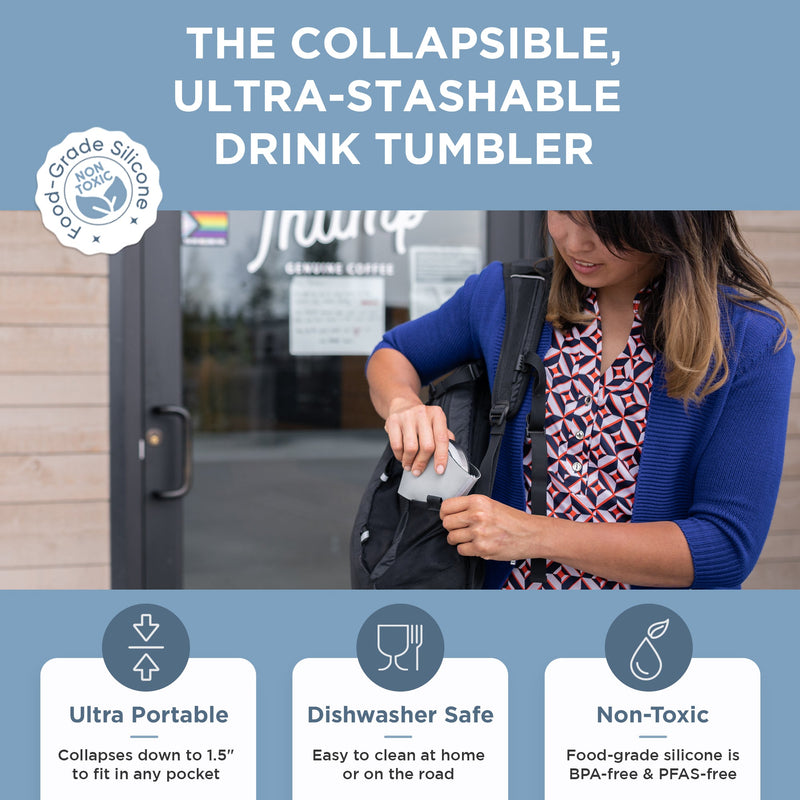 Load image into Gallery viewer, Hydaway - Collapsible Insulated Drink Tumbler
