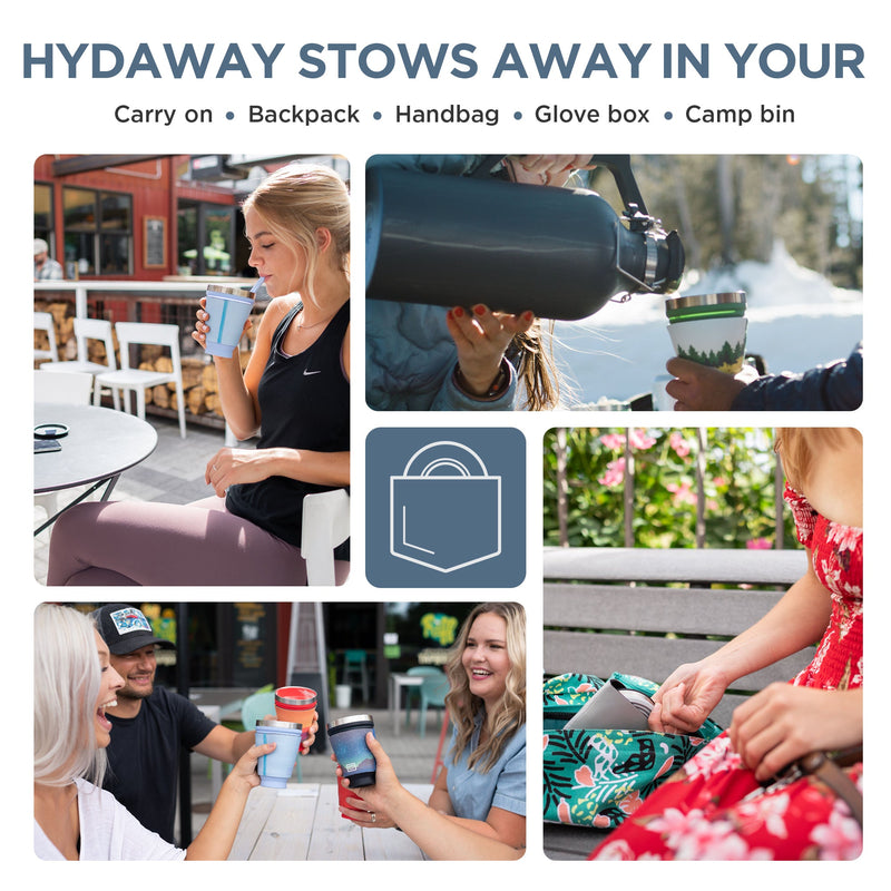 Load image into Gallery viewer, Hydaway - Collapsible Insulated Drink Tumbler
