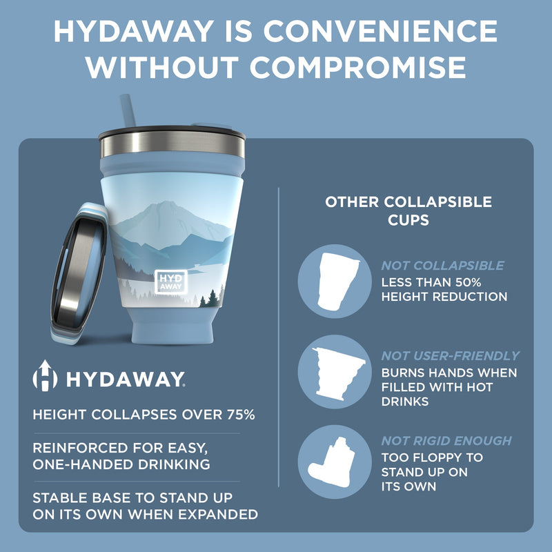 Load image into Gallery viewer, Hydaway - Collapsible Insulated Drink Tumbler
