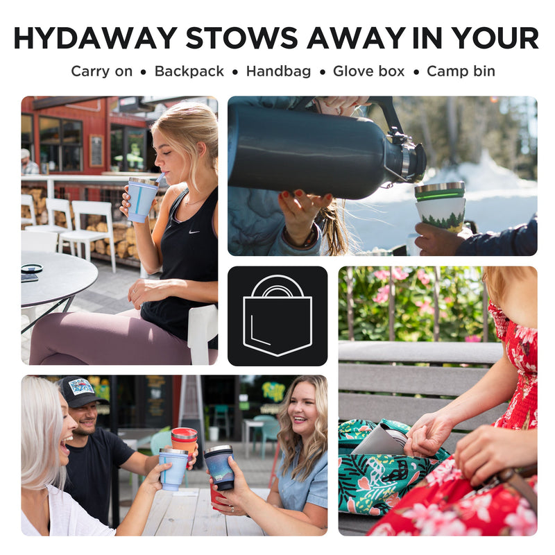 Load image into Gallery viewer, Hydaway - Collapsible Insulated Drink Tumbler
