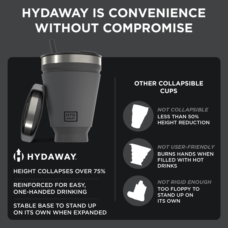 Load image into Gallery viewer, Hydaway - Collapsible Insulated Drink Tumbler

