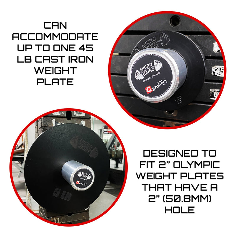 Load image into Gallery viewer, Micro Gainz - x Temple of Gainz GymPin (3-inch Length)
